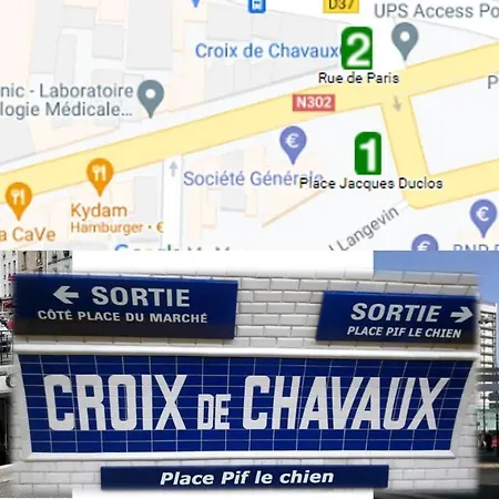 Apartment Feel At Paris-montreuil 500m Metro Parking Prive Gratuit