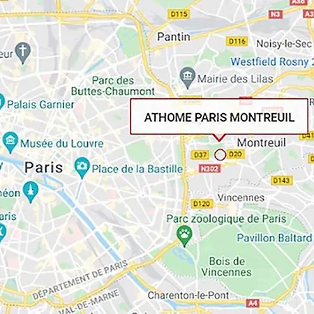 Apartment Feel At Paris-montreuil 500m Metro Parking Prive Gratuit Montreuil (Seine-Saint-Denis)